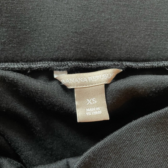 Banana Republic Black Ruched Soft Knit Bodycon Mini Skirt Size XS - Picture 10 of 15